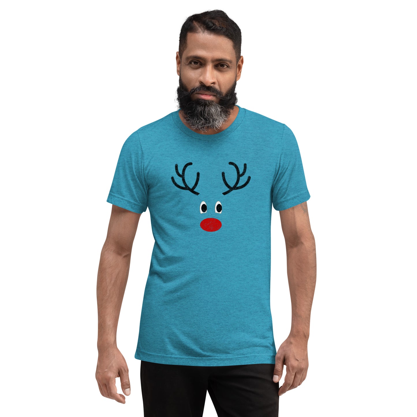 Red nosed reindeer - Short sleeve t-shirt