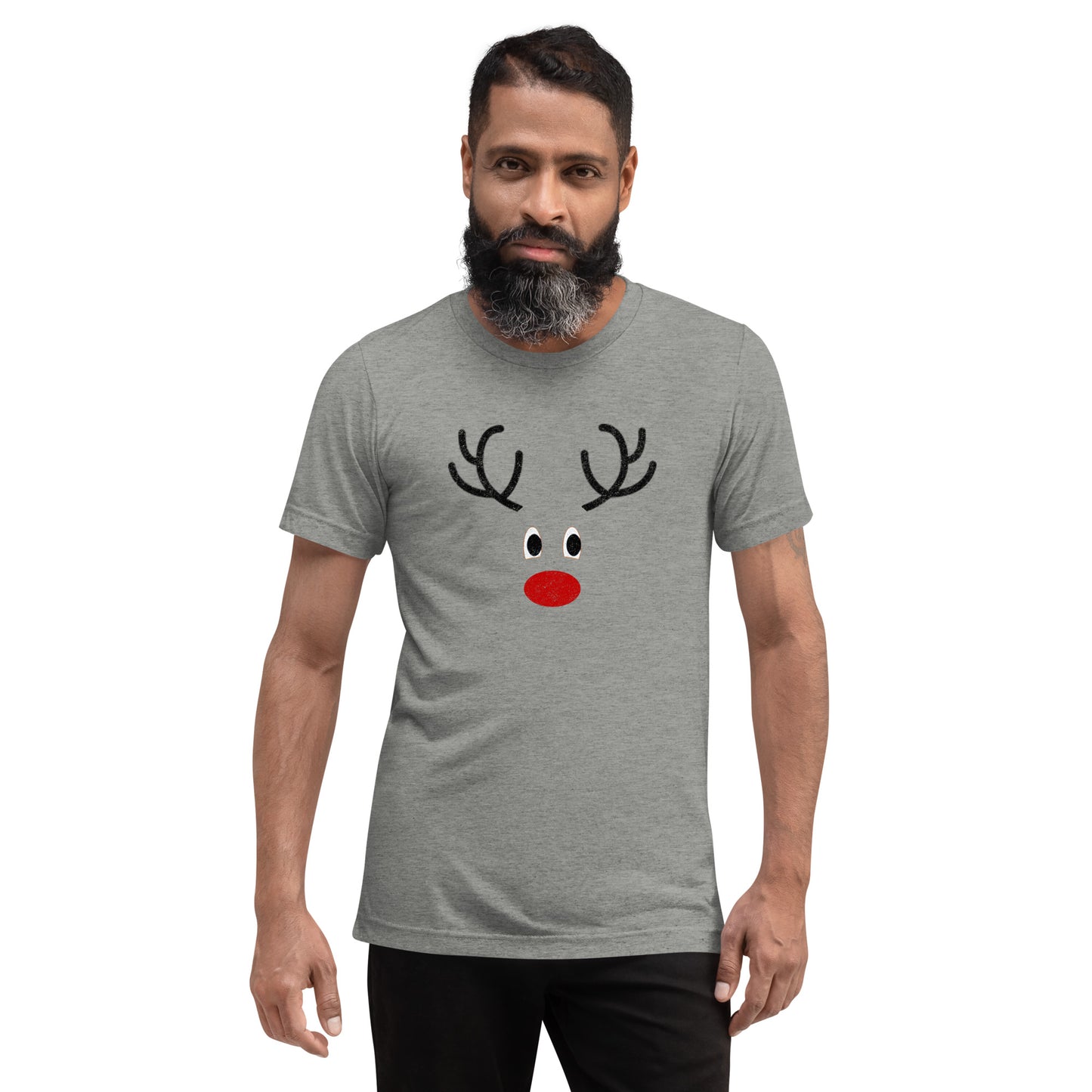 Red nosed reindeer - Short sleeve t-shirt