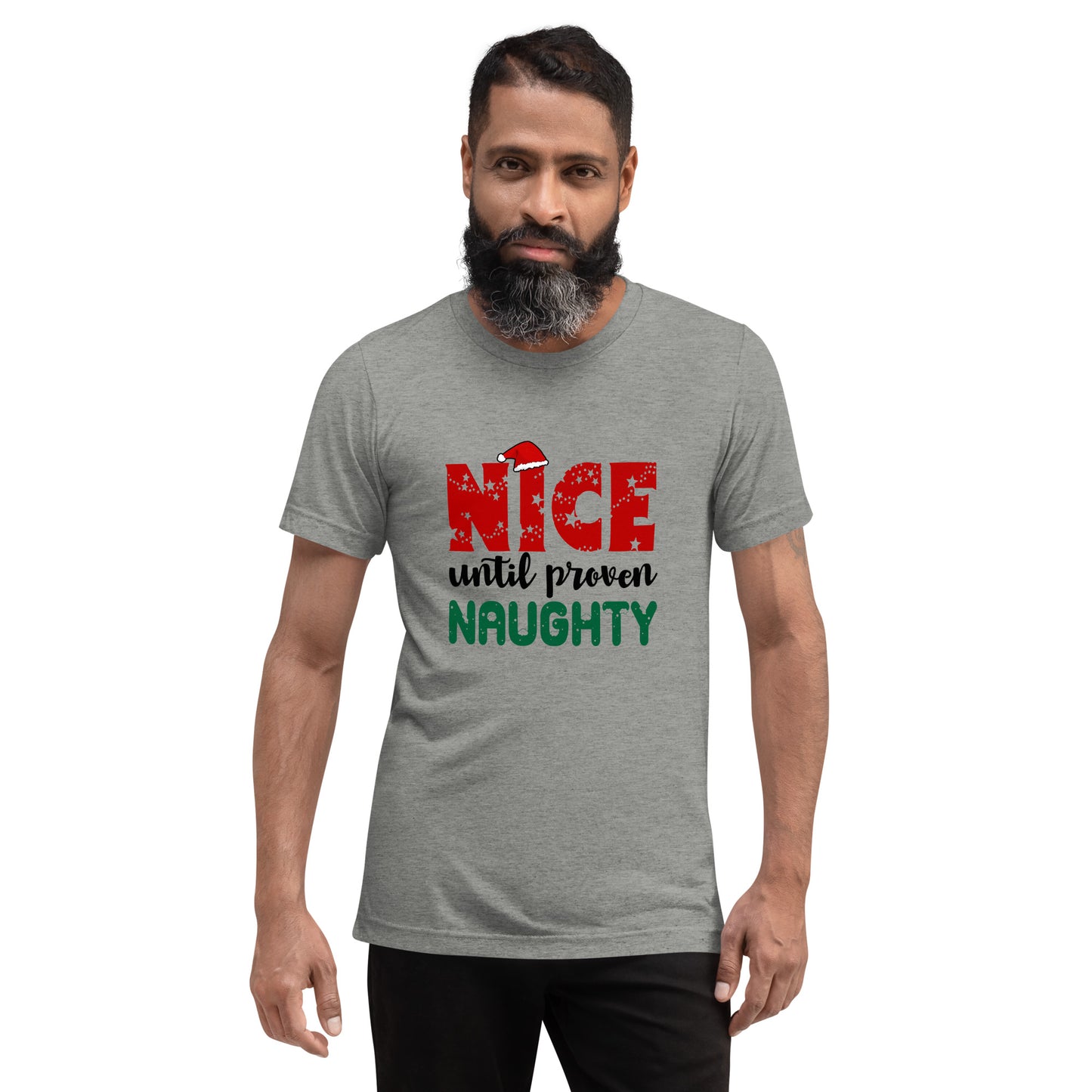 Nice until proven naughty - Short sleeve t-shirt
