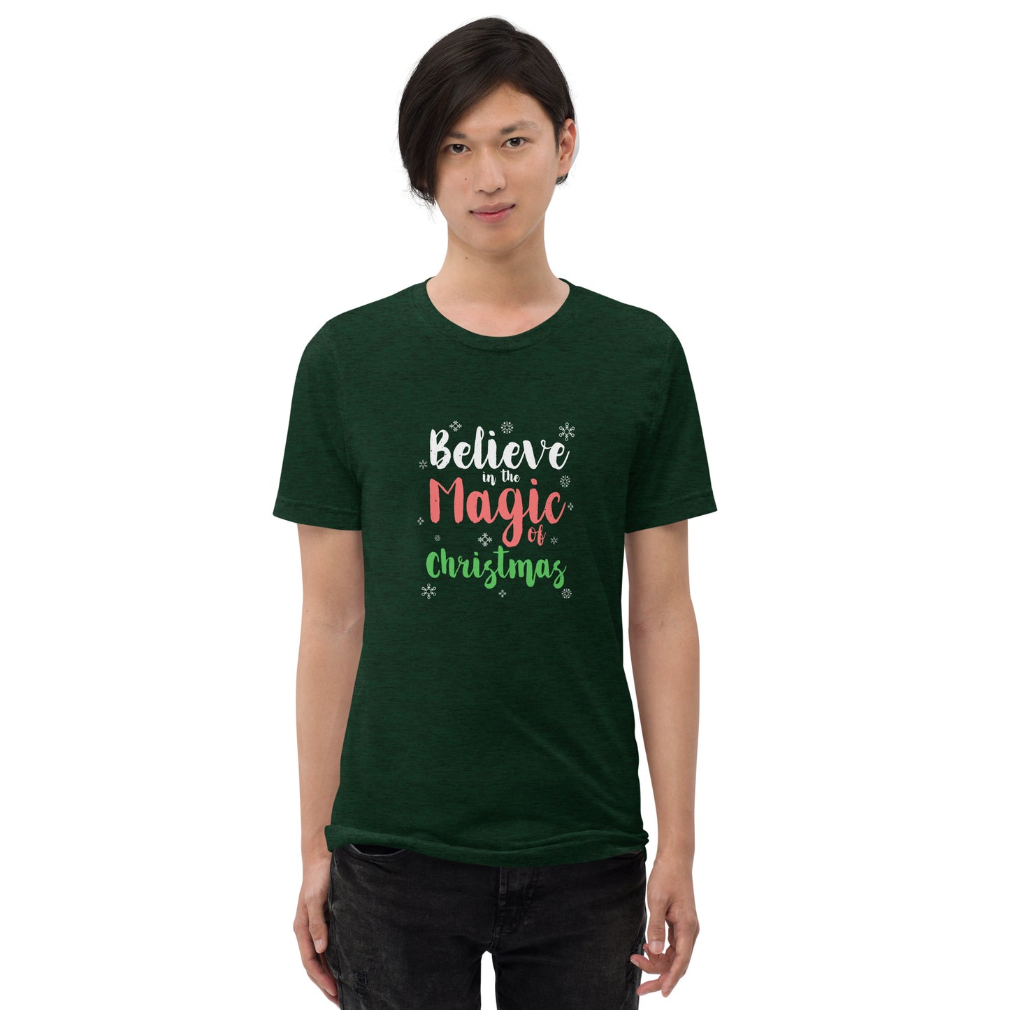 Believe in the magic of Christmas - Short sleeve t-shirt