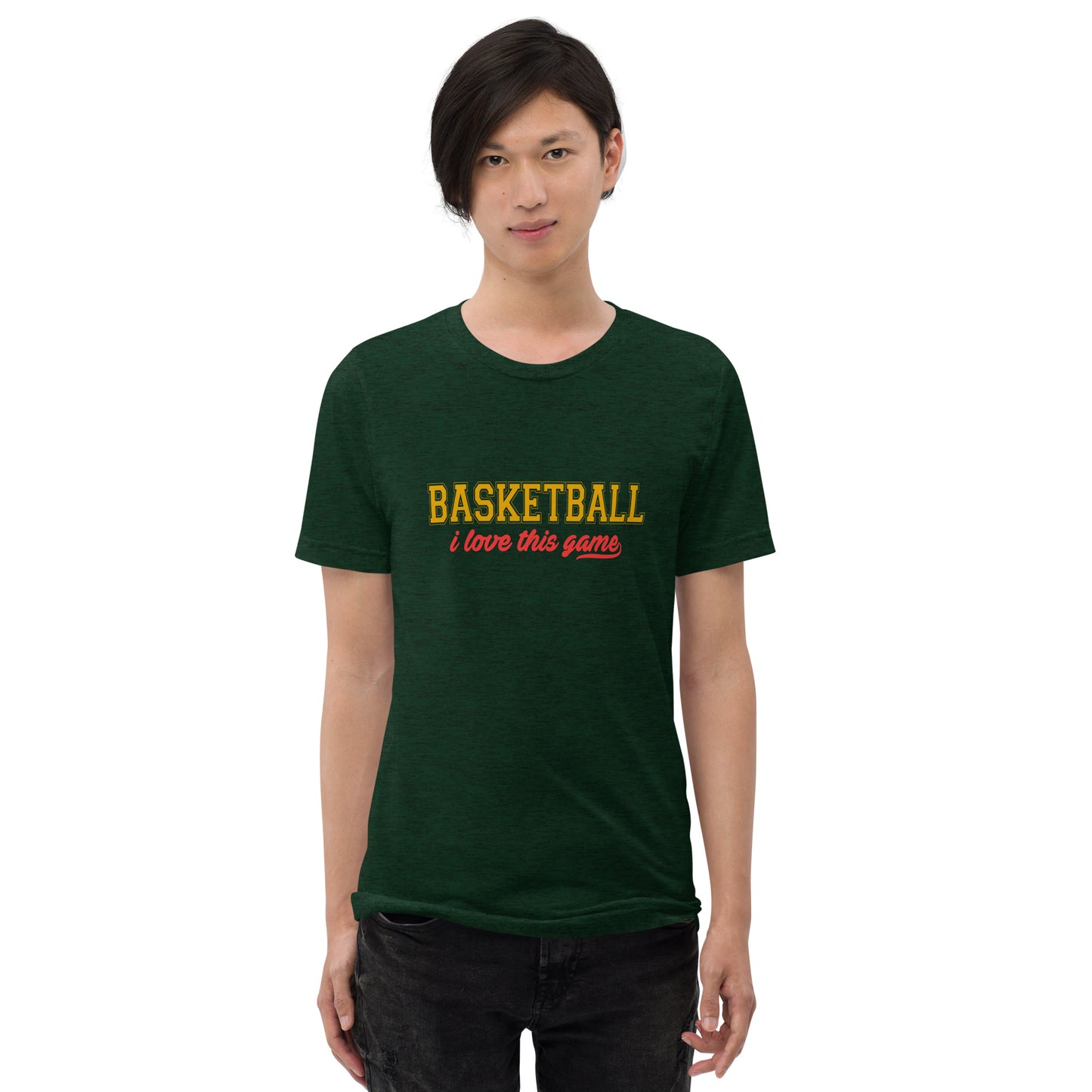 Basketball I love this game - Short sleeve t-shirt