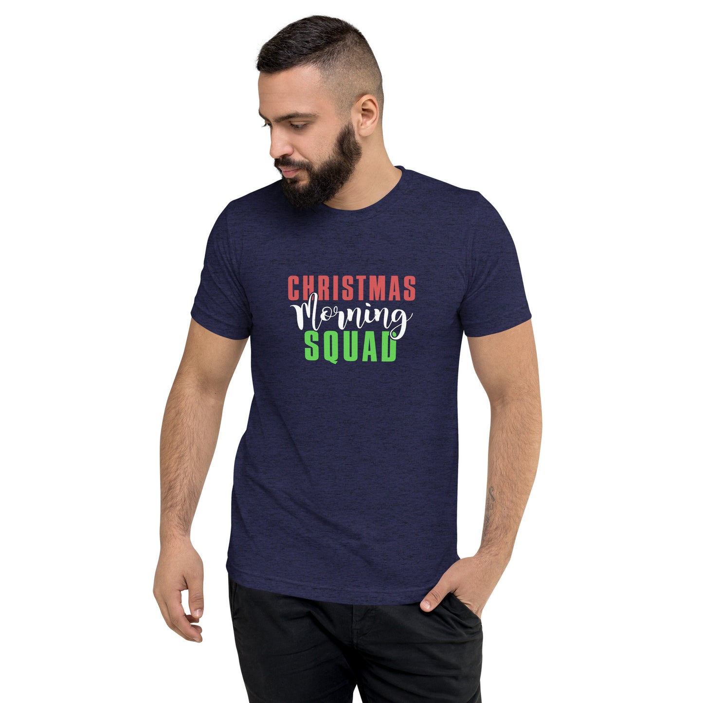 Christmas morning squad - Short sleeve t-shirt