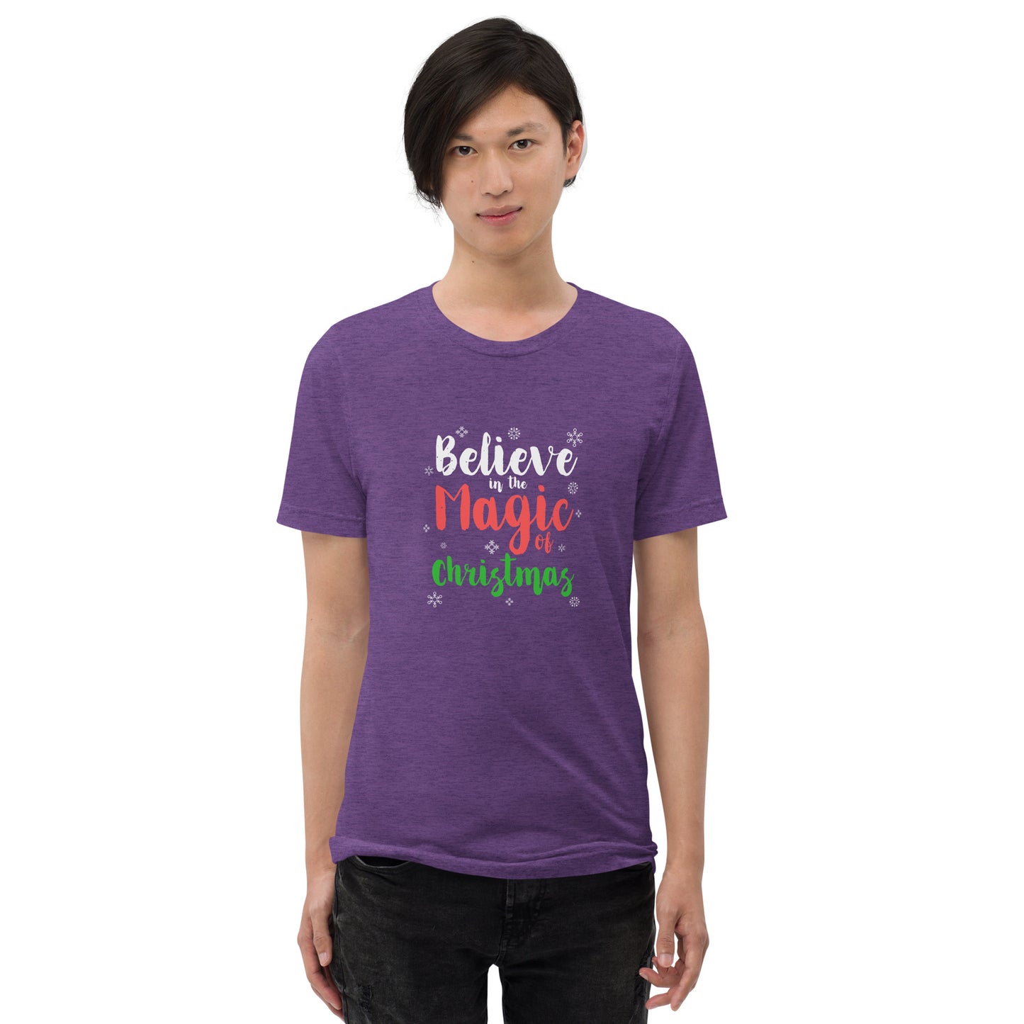 Believe in the magic of Christmas - Short sleeve t-shirt