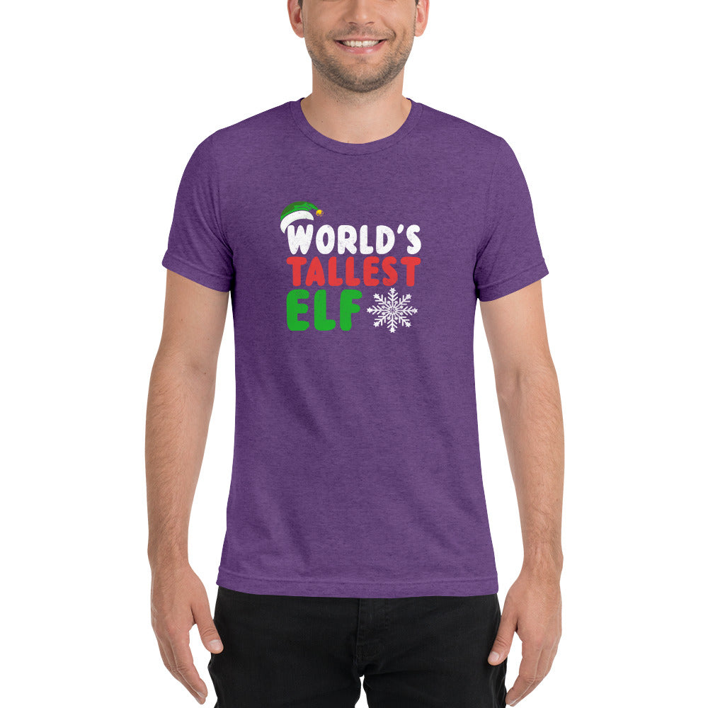 World's tallest Elf - Short sleeve t-shirt