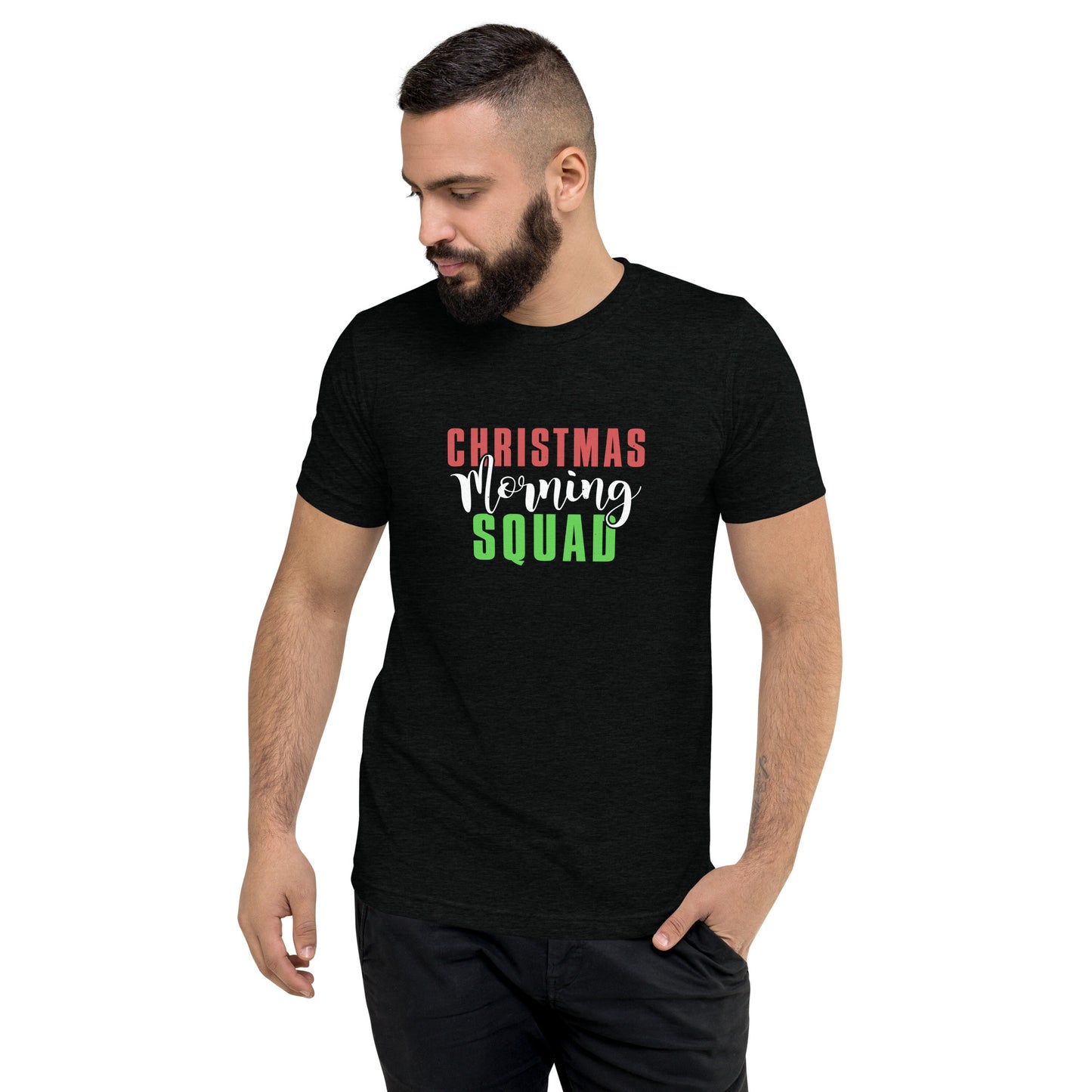 Christmas morning squad - Short sleeve t-shirt