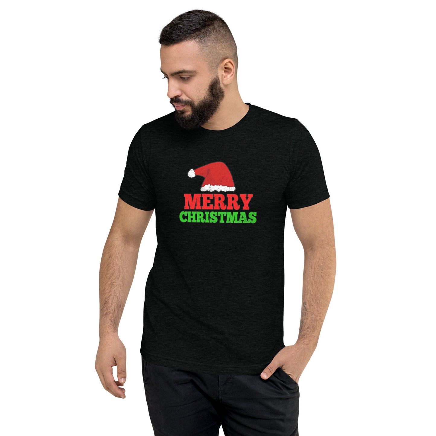 Merry Christmas Cap - Short sleeve t-shirt