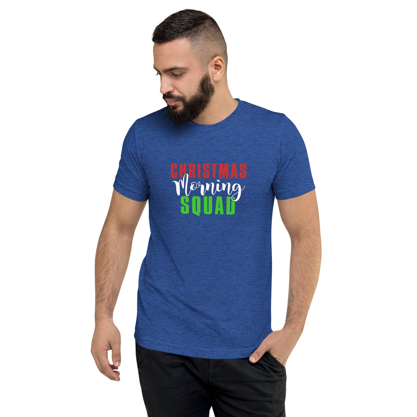 Christmas morning squad - Short sleeve t-shirt