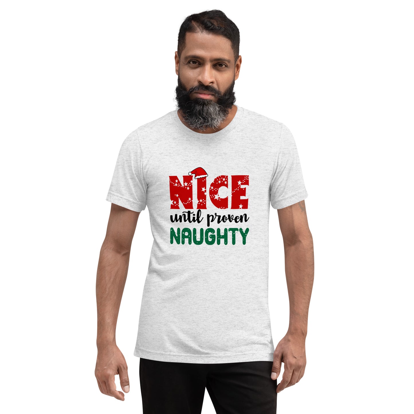 Nice until proven naughty - Short sleeve t-shirt