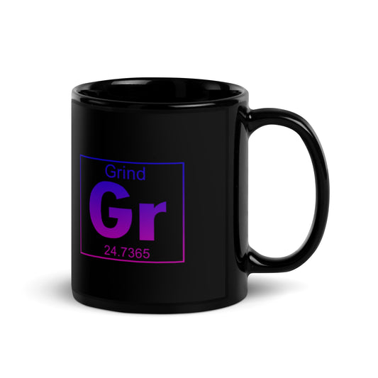 Gr Grind - Black Glossy Mug