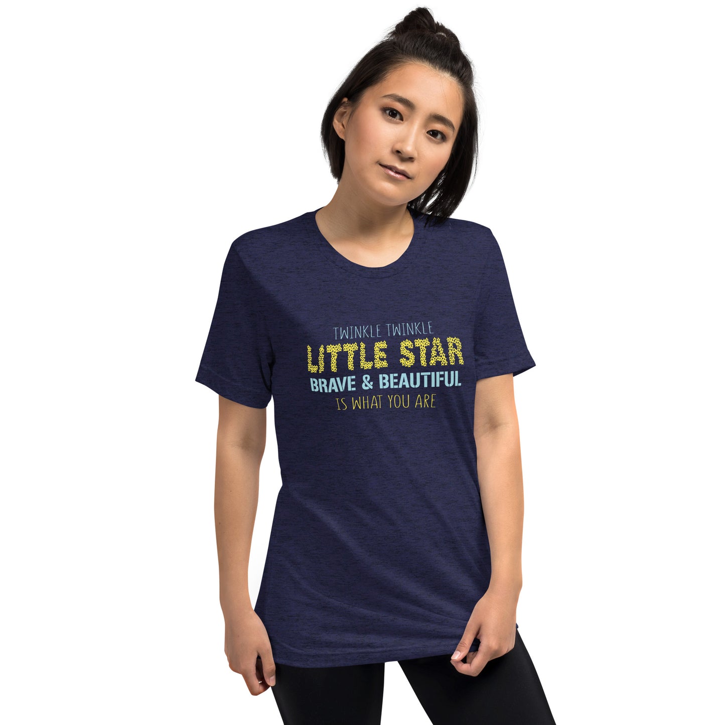 Twinkle Twinkle little star bold and beautiful is what you are - Short sleeve t-shirt