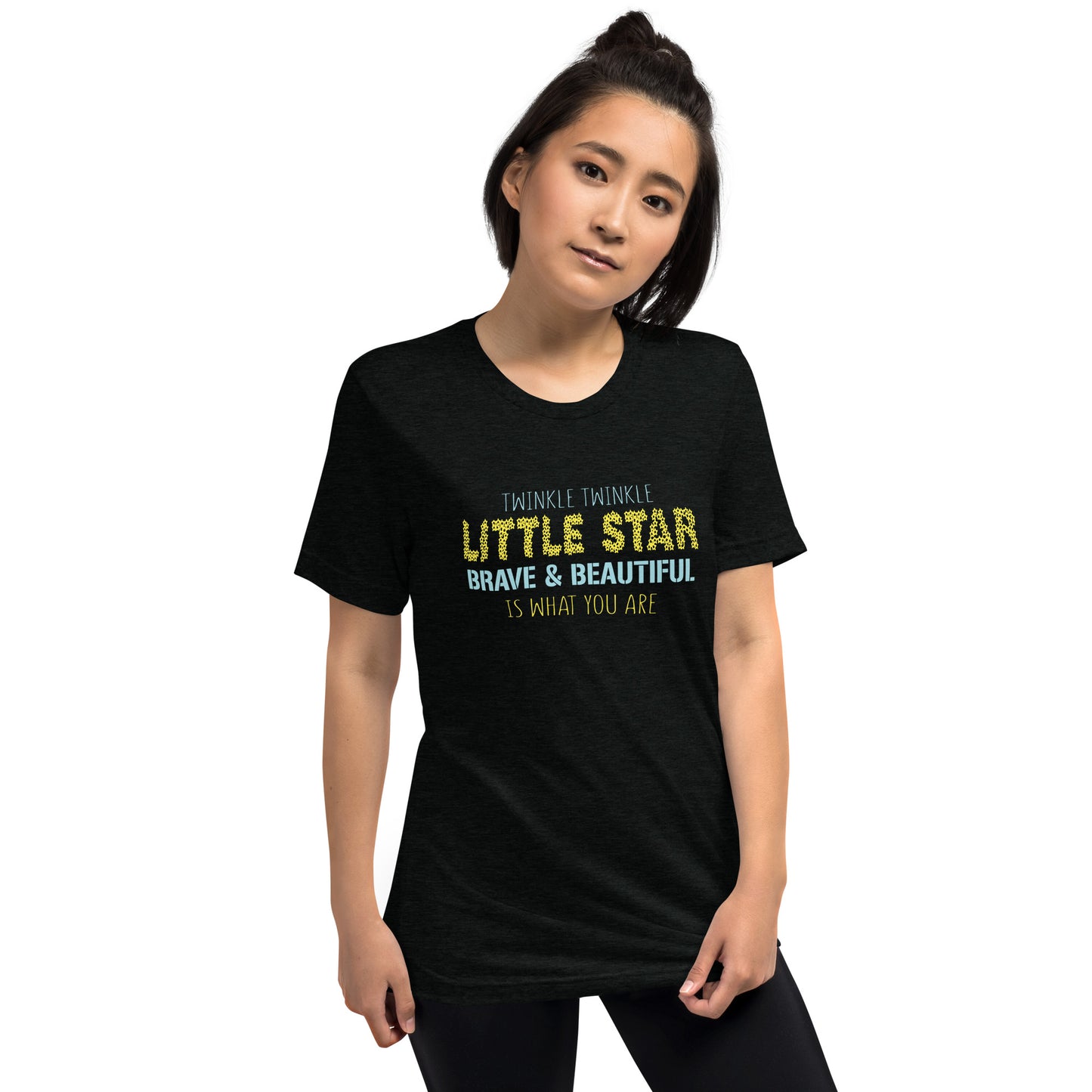 Twinkle Twinkle little star bold and beautiful is what you are - Short sleeve t-shirt