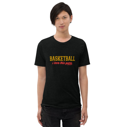 Basketball I love this game - Short sleeve t-shirt